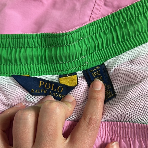 Polo Ralph Lauren Pink Swim Shorts - Picture 5 of 8